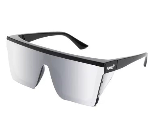 Blue Collar Daddy large square safety glasses with stylish design and high-quality lenses for optimal eye protection.
